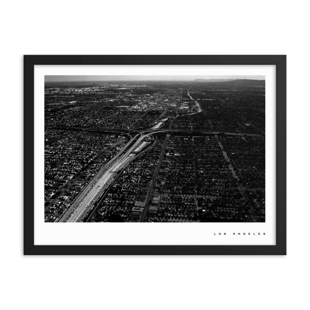 Los Angeles Wall Art LA Wall Art Los Angeles California Etsy