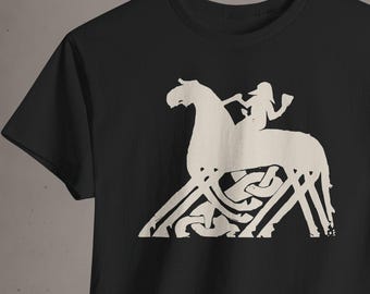 Sleipnir Shirt - Ardre VIII Viking Picture Stone | Norse Mythology Tee