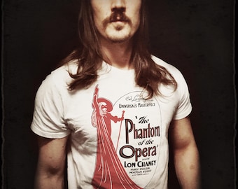Vintage Phantom of the Opera T-Shirt - 1925 Horror Movie Poster Tee