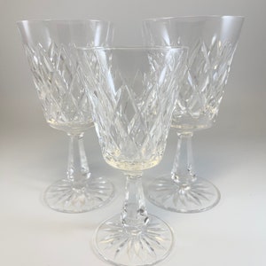 Waterford Kinsale Waterford Stemware Replacements Waterford Water Goblet Waterford  Wine Glass Waterford Crystal Gift Waterford