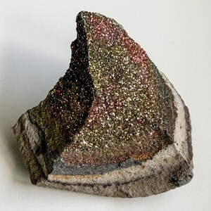 Iridescent Rainbow Pyrite from Russia