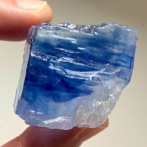 Blue Halite Crystal Cube from Turkey