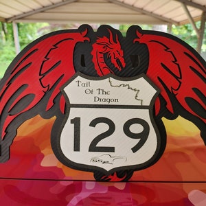 Tail of the Dragon wall hanging (updated)