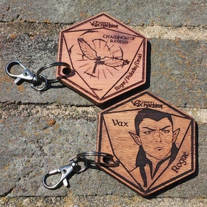 The Legend of Vox Machina Keychains