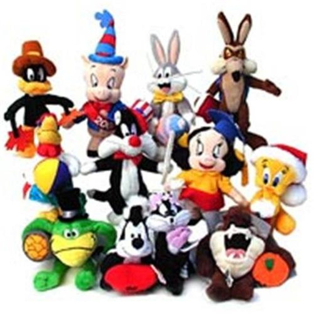 12 Months of Fun Mini Bean Bag Loony Tunes Characters Warner Brothers