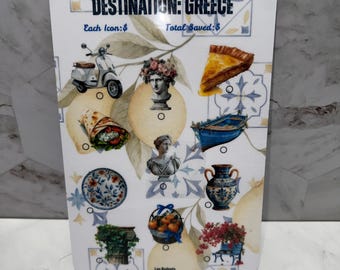 PHYSICAL I Destination: Greece savings challenge I A5