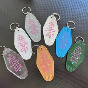 Hotel keychain
