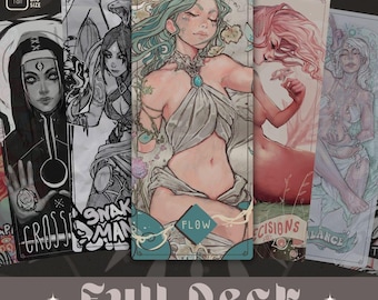 TAROT DECK PROJECT Original Art by Isla [Sofs] New cards upcoming