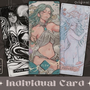 CARTAS de TAROT INDIVIDUALES [Sofs] Original Art by Isla, Gran Tamaño