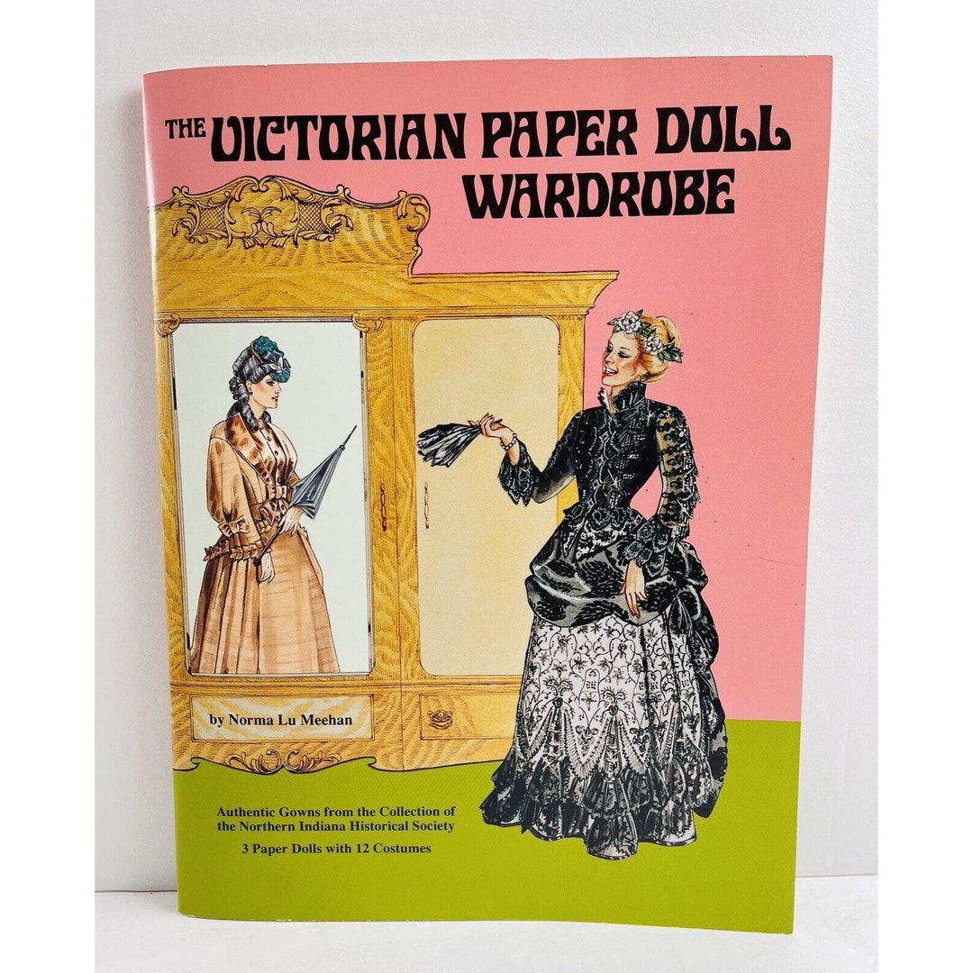 Victorian Paper Doll Wardrobemeehannorthern Indiana Etsy