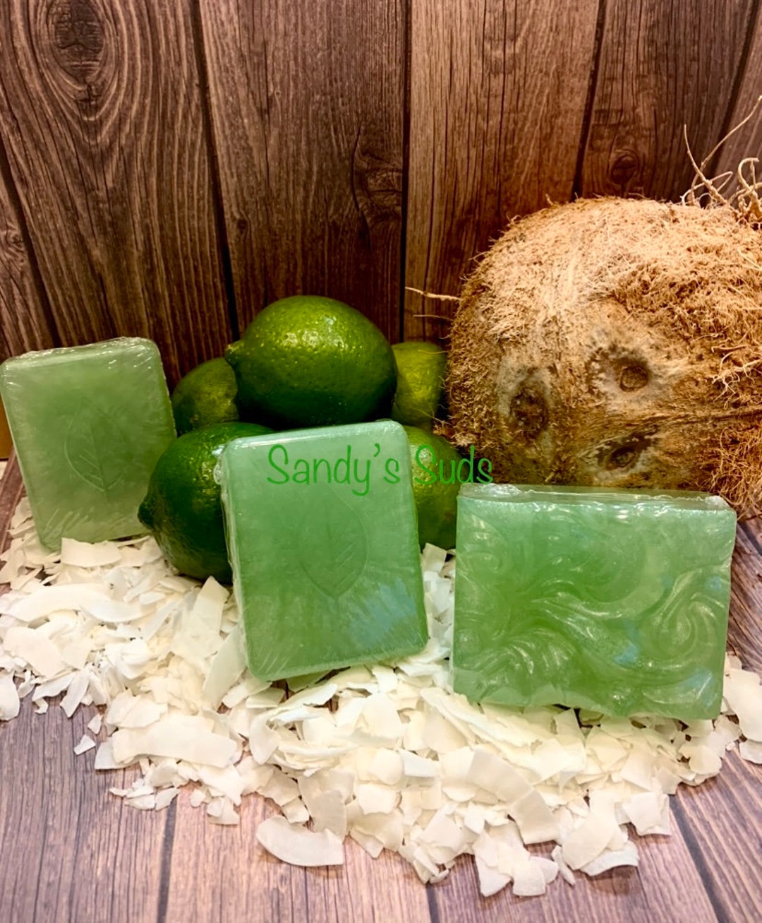 Lime in the Coconut Glycerin Soap Etsy