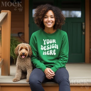 Hanes kelly green sweatshirt discount