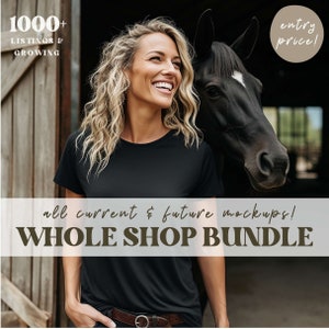 WHOLE Shop Mockup Bundle, Lifetime Access Entire Shop Mega Bundle, Farming Homestead Mocks, Pet, Bridal, Bachelorette, Dog Cat Niche Mockups