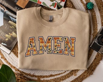 Amén, camiseta cristiana a cuadros PNG de moda, diseño de sublimación de fe universitaria, diseño de Jesús bendito, camiseta bíblica femenina de tendencia