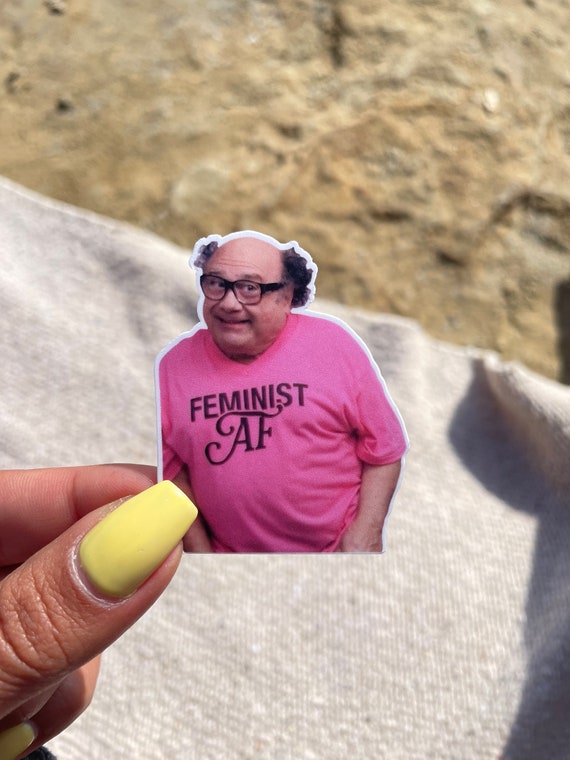 Feminist AF Frank sticker | feminist sticker | it’s always sunny