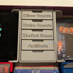 Clank Pieces drawer storage box