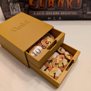 Clank Gold Bank Drawer Storage