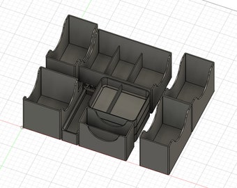Files for Hogwarts Battle Card Organizer