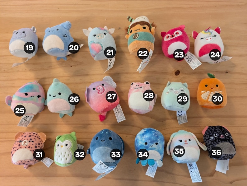 Squishmallow 2" Kandi Necklace image 4