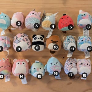 Squishmallow 2" Kandi Necklace image 3