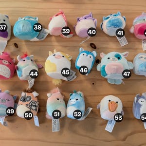 Squishmallow 2" Kandi Necklace image 5