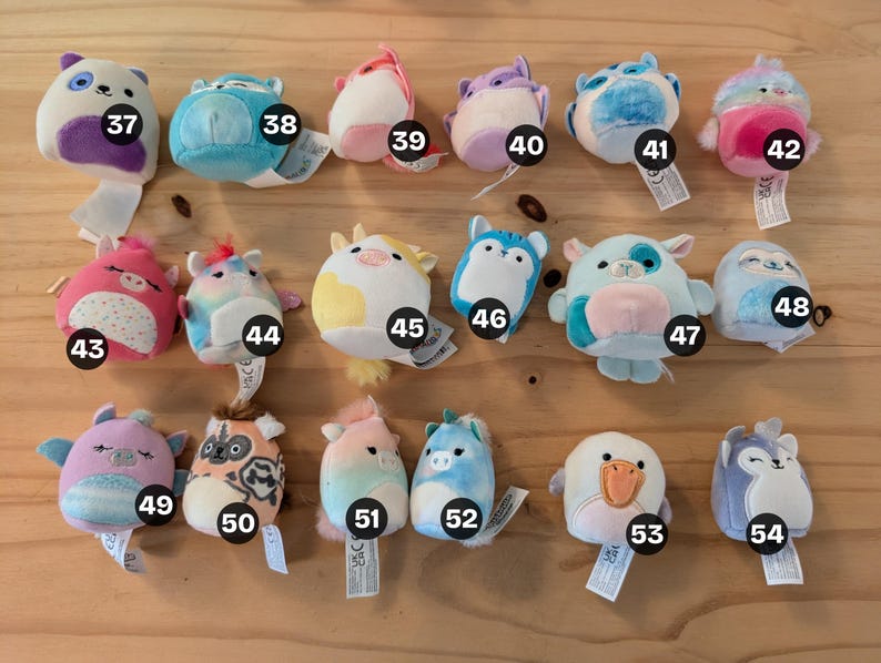 Squishmallow 2" Kandi Necklace image 5