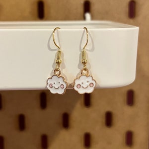 Blushing Cloud Earrings