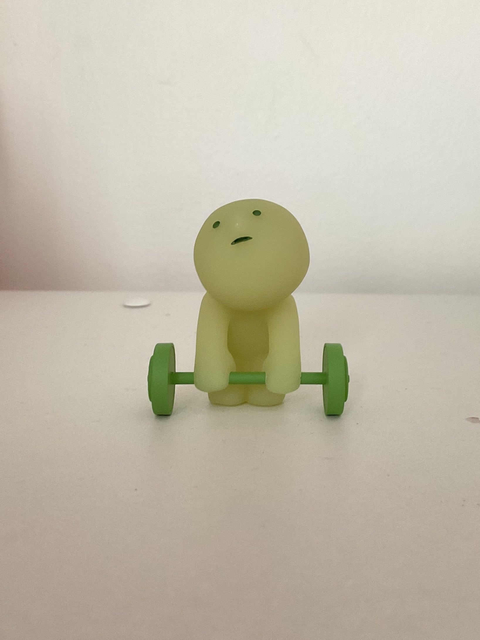 Smiski Exercising: dumbbell