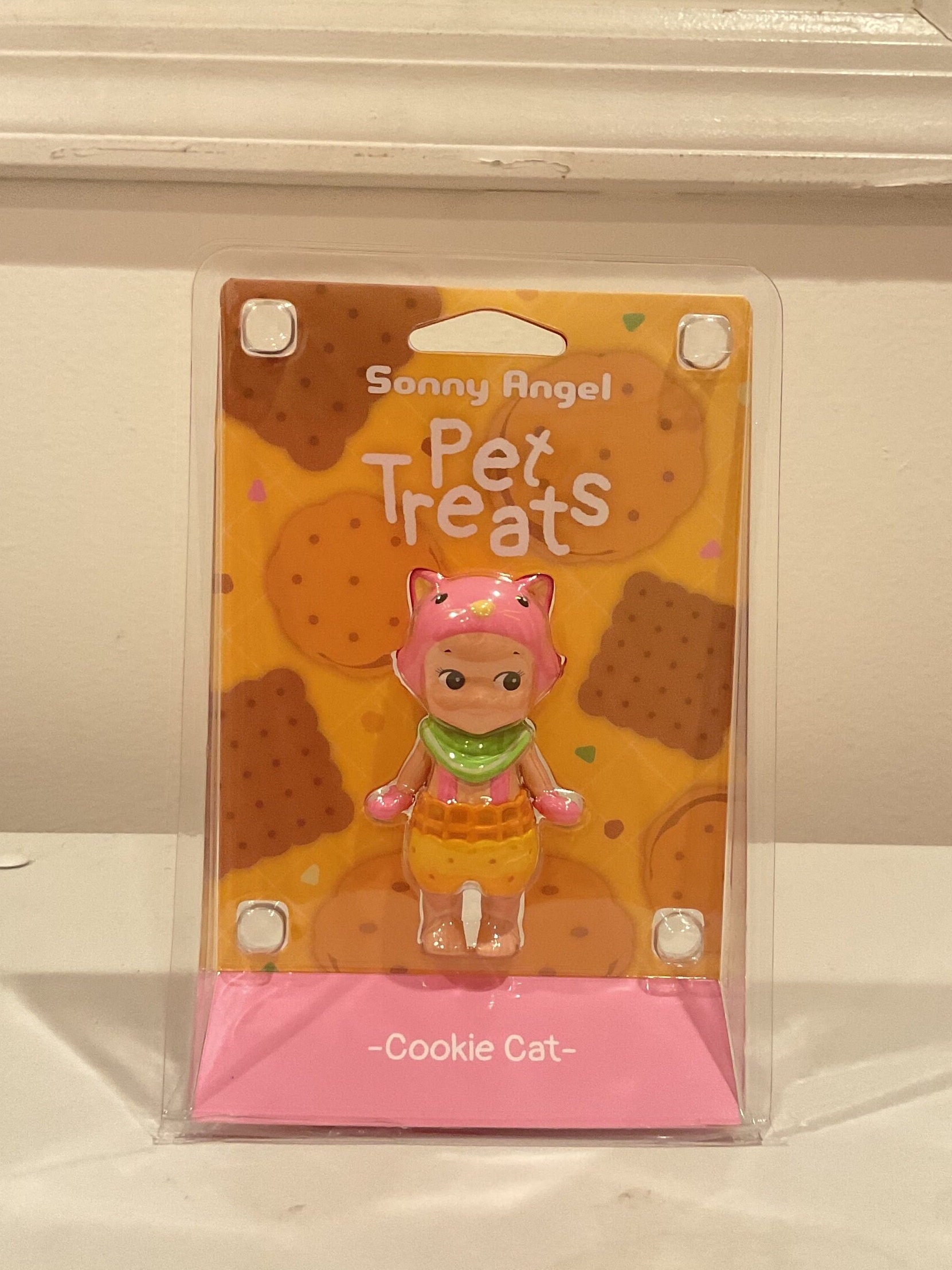 ソニーエンジェルcookie cat 激レア Authentic Sonny Angel Pet Treats 2022 Mini Figure Cookie Cat
