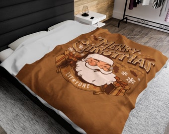 Soft and Snuggly Velveteen Plush Blanket Throw Blanket Gift For Kids Holiday Decor Christmas Gift Living Room Blanket Cozy Blanket