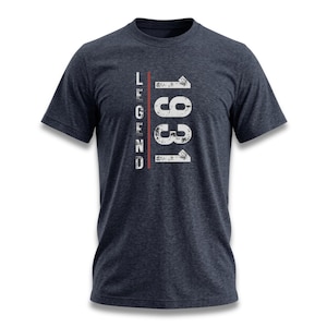 1931 Legend T-Shirt, 95th Birthday Shirt, Born in 1931, Turning 95 Unisex Cotton Tee