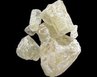 Stone Musk Crystals (Misik) – Raw Arabic Perfume & Incense Material 4 oz jar.