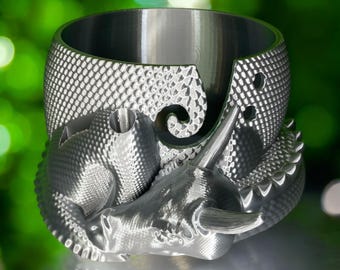 Yarn Bowl Knitting and Crochet Sleeping Dragon Decor