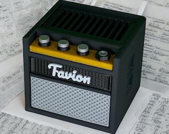 Mini porta plettri per amplificatore per chitarra: personalizzato con plettri gratuiti