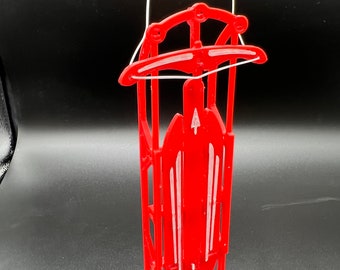 3D Printed Sled Ornament