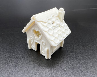 Modelo de casa de jengibre impreso en 3D