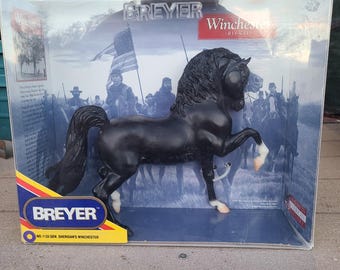 Breyer 1992 Winchester Black Horse General Philip Sheridan Rienzi 1133 Civil War