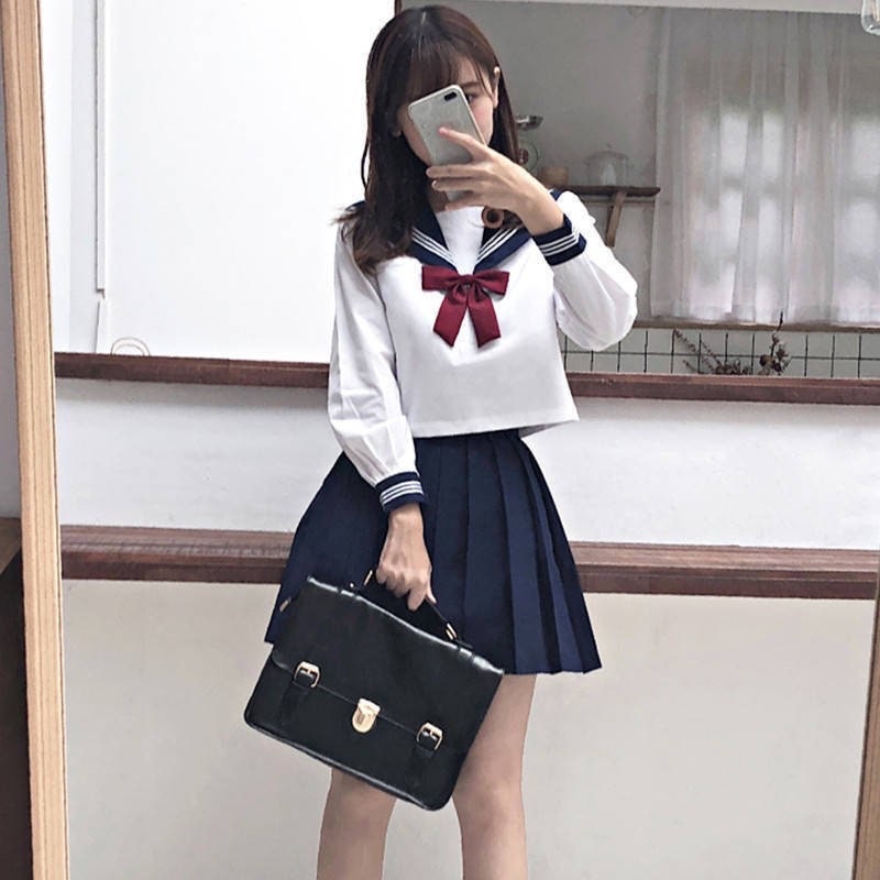 Asian Schoolgirls Uniform - Japan School Girl - Etsy Hong Kong