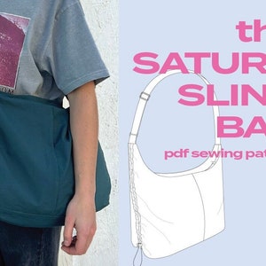 Saturn Sling Bag PDF Sewing Pattern image 1