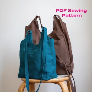 Paperback Tote PDF Sewing Pattern