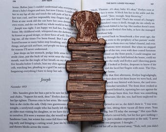 Boxer Dog Wooden Bookmark: Gift for Boxer Lovers