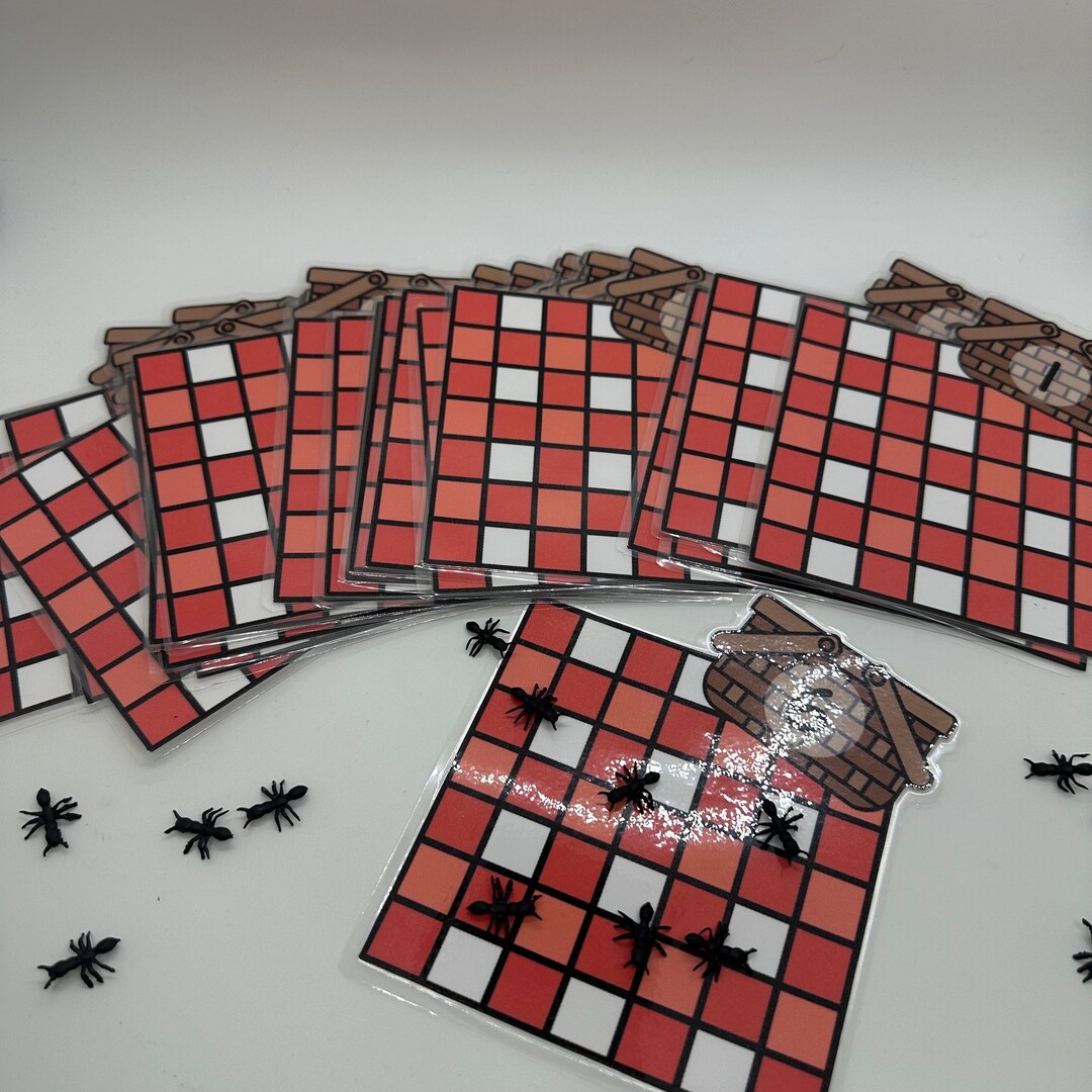 Ant Picnic Counting | Preschool Centers Counting Game | Ready to Go ...
