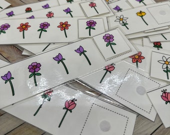 Flower Pattern Completion | Pattern Recognition | Ready to Use Learning Games | Early Childhood