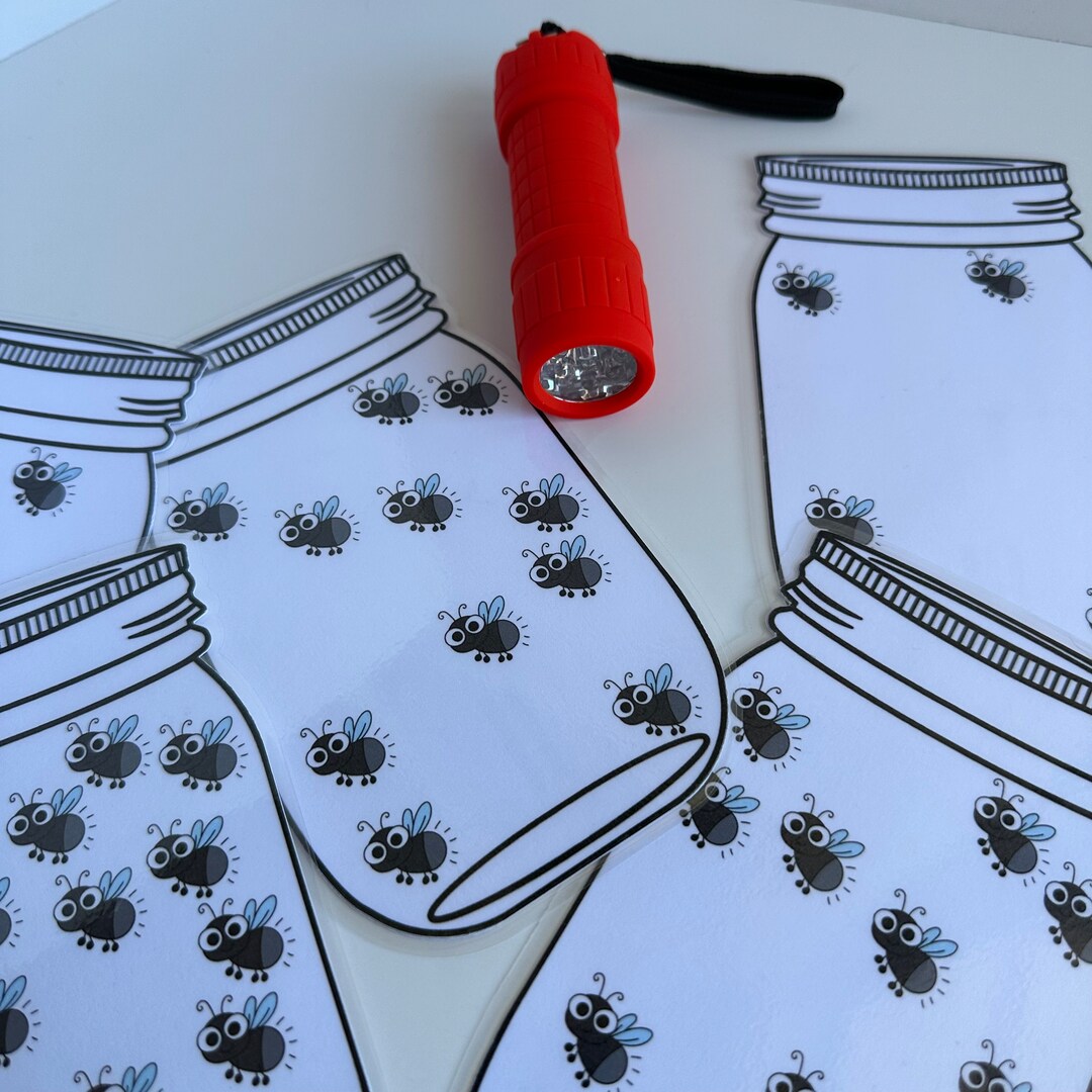 Firefly Counting Lightning Bug Game Preschool Math Homeschool Games Etsy