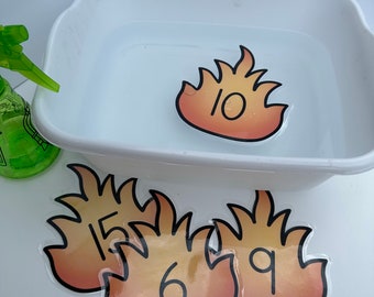 Extinguish the Numbers | Firefighter Math Activity | Early Learning Games