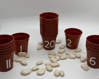 Count to 20 Seed Planting | Number Practice | Preschool Sensory Bin | Pre-K Games