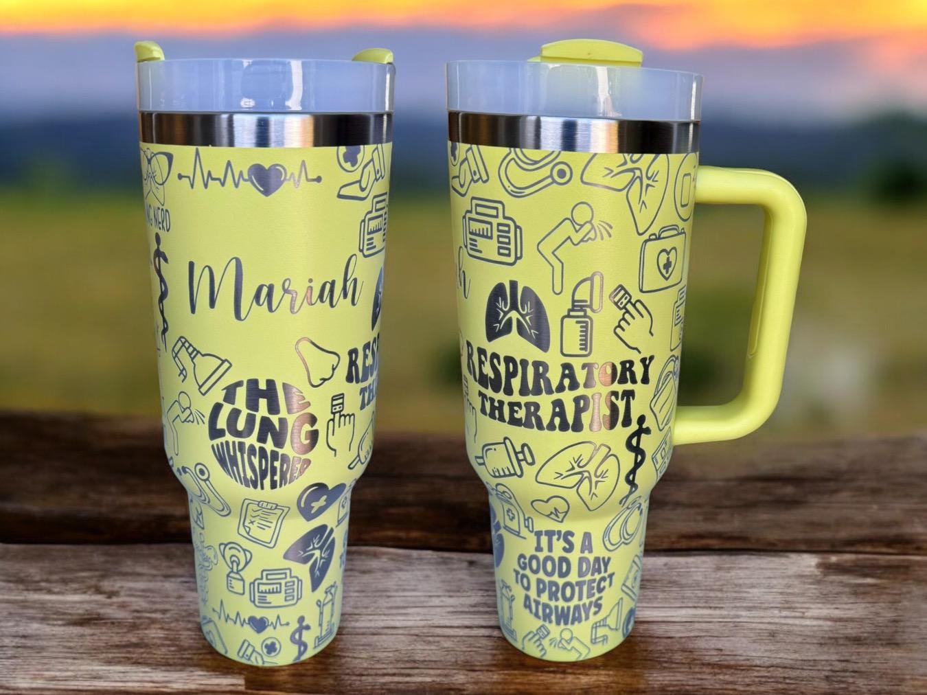 Respiratory therapist gift|40oz water bottle|Gift for Xray student|Radiologist tumbler|Gift for Radiology tech|RT gift|Gift for RT|RT grad