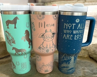 Not all who wonder are lost|Not all who wander are lost coffee mug|Adventure tumbler|Wander tumbler|Not all who wander are lost 40oz tumbler