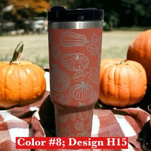 Fall tumbler|Pumpkin tumbler|Tumbler for fall|New coffee mug|Fall coffee mug|Autumn coffee mug||Pumpkin spice tumbler|Orange tumbler|
