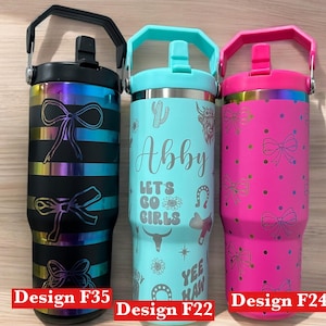 Bow tumbler|Bow water bottle|Bow themed tumbler| Rainbow tumbler|30oz tumbler| 40oz tumbler| Bow cup| New tumbler|Cute bow tumbler